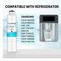 Raindrop RDF-2920B Refrigerator Water Filter Compatible with Samsung DA29-00020B