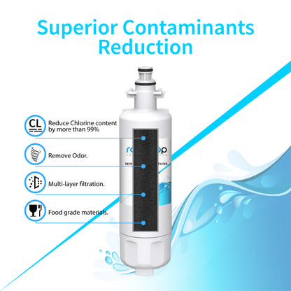 Raindrop Refrigerator Water Filter RDF-700R Compatible for LG LT700P