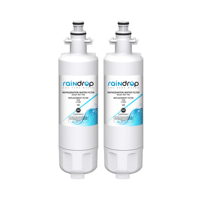 Raindrop Refrigerator Water Filter RDF-700R Compatible for LG LT700P