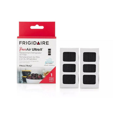 Frigidaire PureAir Ultra II PAULTRA2 refrigerator air filter with retail box and dual carbon filter pads