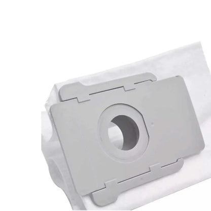 Three iRobot Roomba E, I & J Series sweeper dust bags for automatic dirt disposal, with high-efficiency filters and brushes