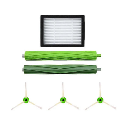 iRobot Roomba E, I & J Series replacement dust bags, brushes, and filters for automatic dirt disposal system maintenance