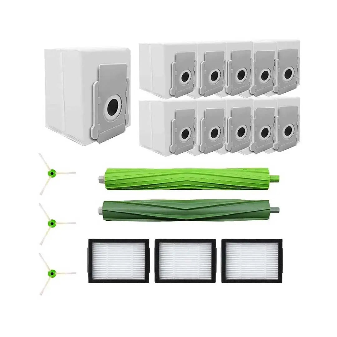 iRobot Roomba E, I & J Series combo kit with sweeper dust bags, brushes, and accessories for cleaner homes