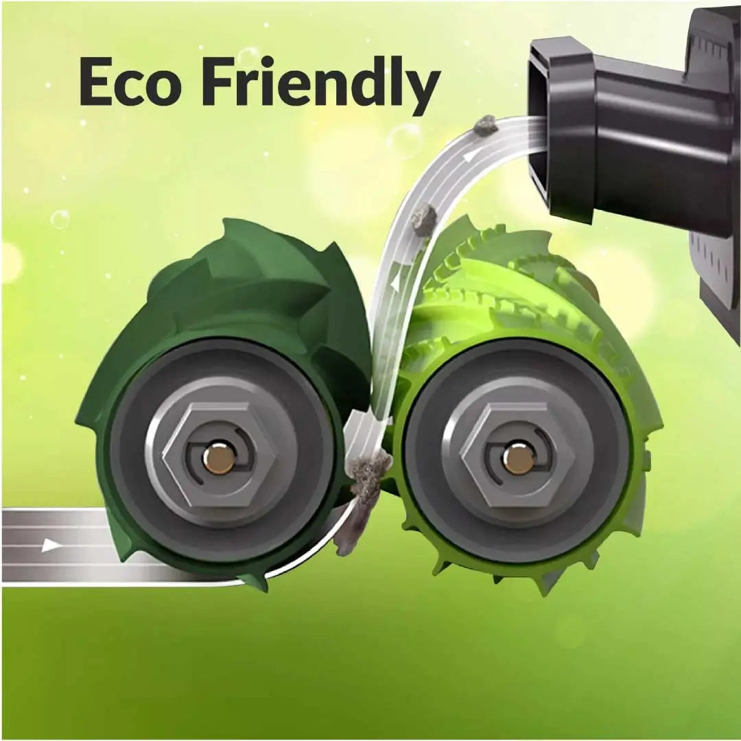 Eco-friendly replacement brushes for iRobot Roomba S Series, designed to capture dirt and debris efficiently