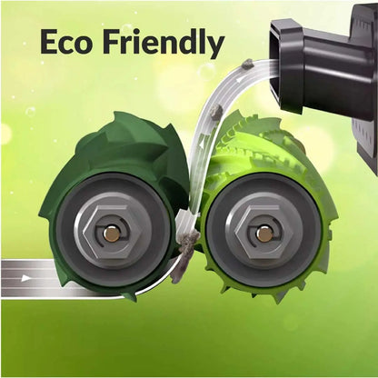 Eco-friendly replacement brushes for iRobot Roomba S Series, designed to capture dirt and debris efficiently